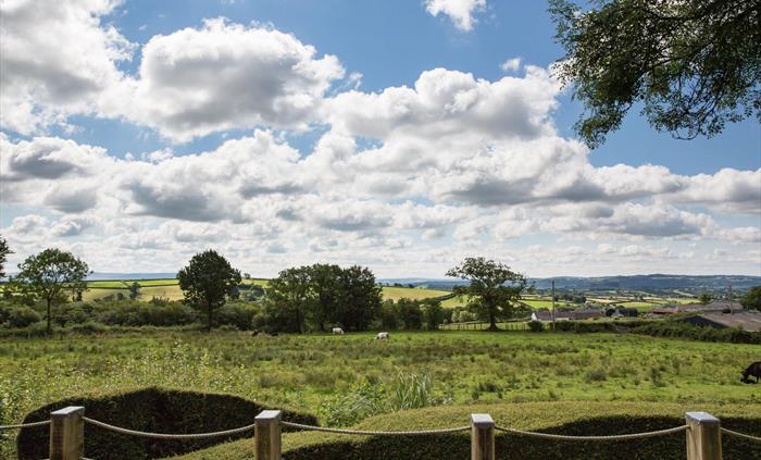 Carmarthenshire countryside.